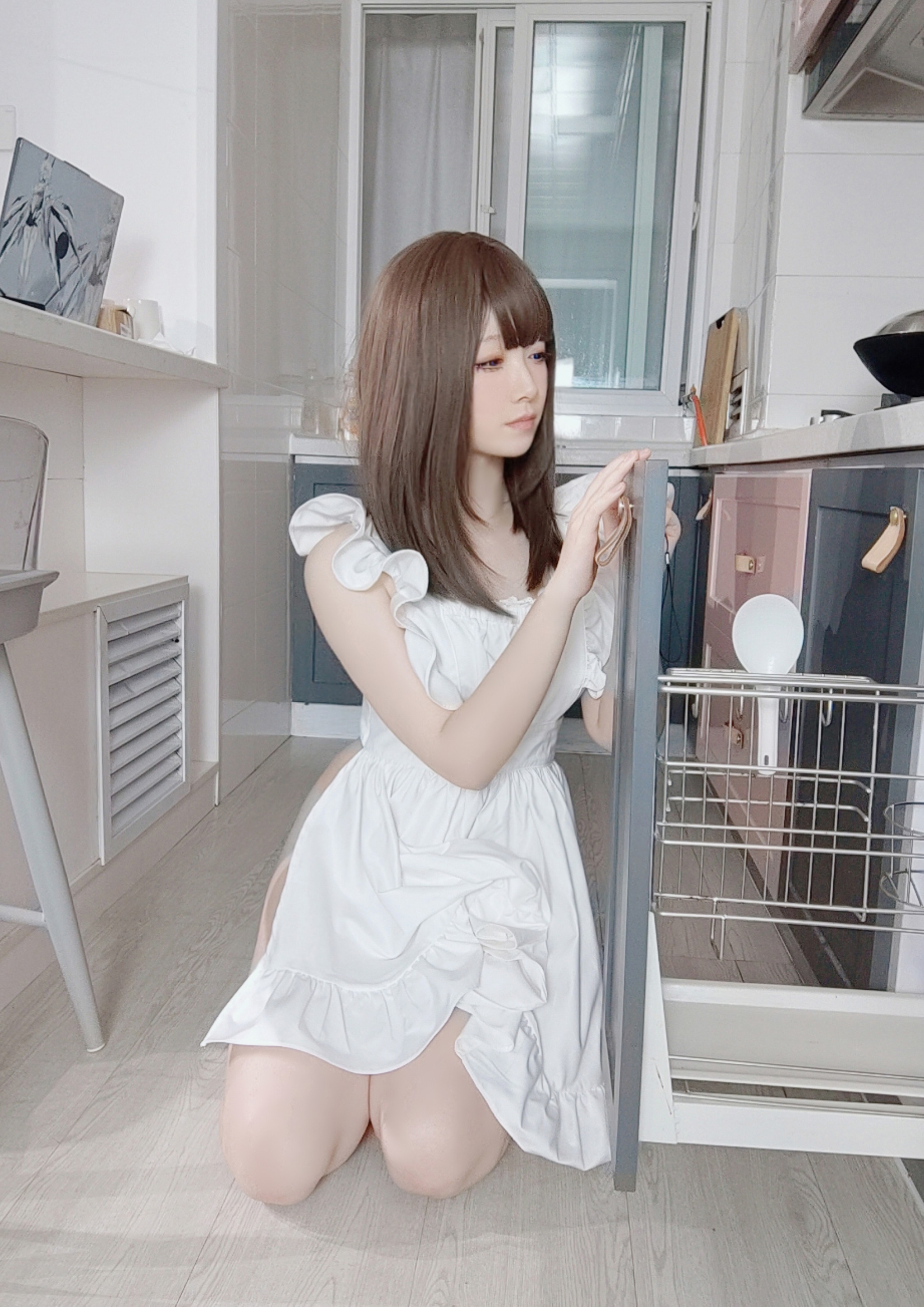 图片[1]-朝霧愛 – NO.021 裸体围裙[23P]-XikXak